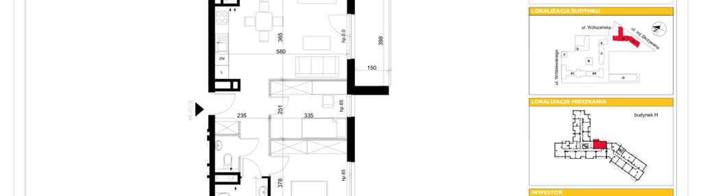 Mieszkanie w inwestycji: ART MODERN etap III - bud. H