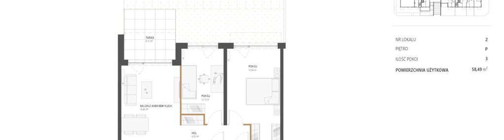 Mieszkanie w inwestycji: Popularna 35