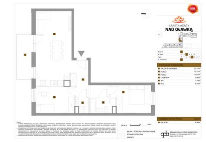 Mieszkanie w inwestycji: Apartamenty nad Oławką etap II