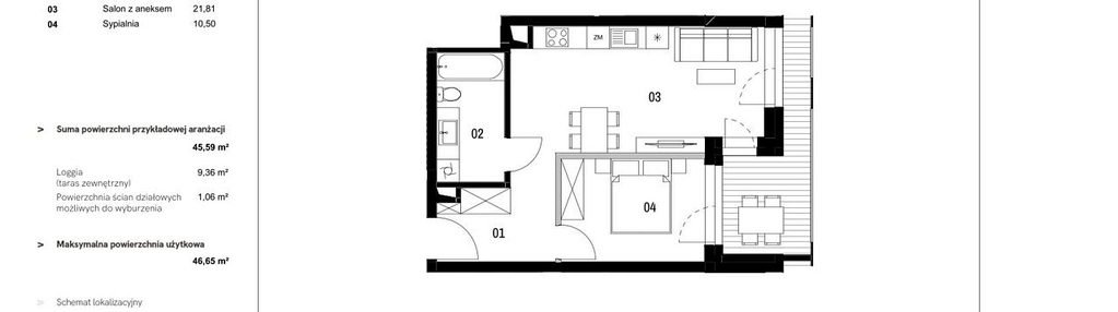Mieszkanie w inwestycji: VIDOK