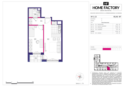 Mieszkanie w inwestycji: Home Factory etap III