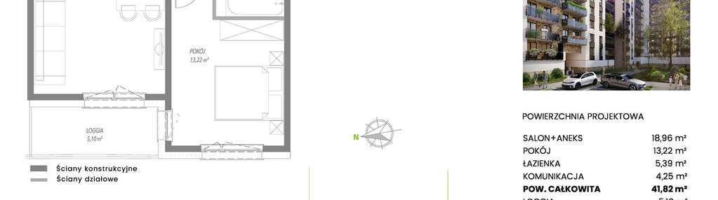 Mieszkanie w inwestycji: Piekarska Park