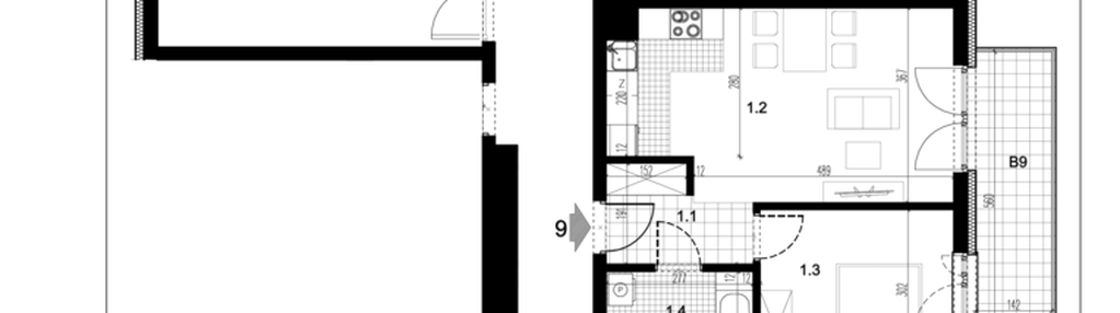 Mieszkanie w inwestycji: Centralna 51C
