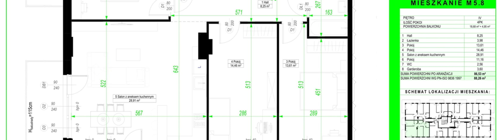 Mieszkanie w inwestycji: City Park Apartments