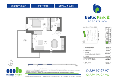 Mieszkanie w inwestycji: Baltic Park 2 Pogorzelica bud. 1 i 2