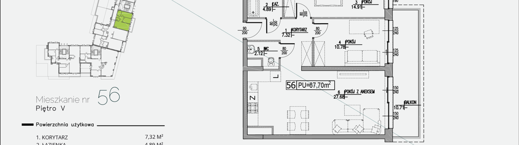 Mieszkanie w inwestycji: MANIA Apartamenty
