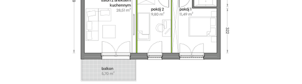 Mieszkanie w inwestycji: Ceglana Park
