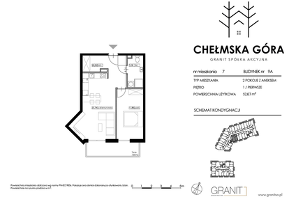 Mieszkanie w inwestycji: Chełmska Góra