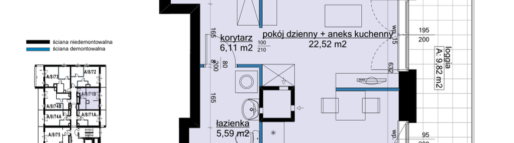 Mieszkanie w inwestycji: Osiedle Hawelańska etap III - bud. A