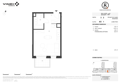 Mieszkanie w inwestycji: Smardzewska 8