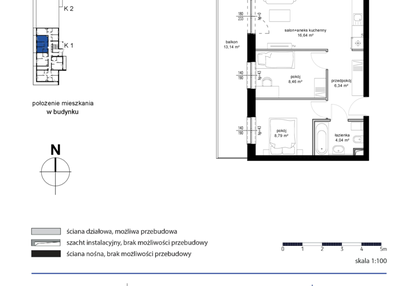 Mieszkanie w inwestycji: Kwarcowe Wzgórze - bud. 2