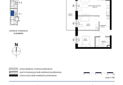 Mieszkanie w inwestycji: Kwarcowe Wzgórze - bud. 2