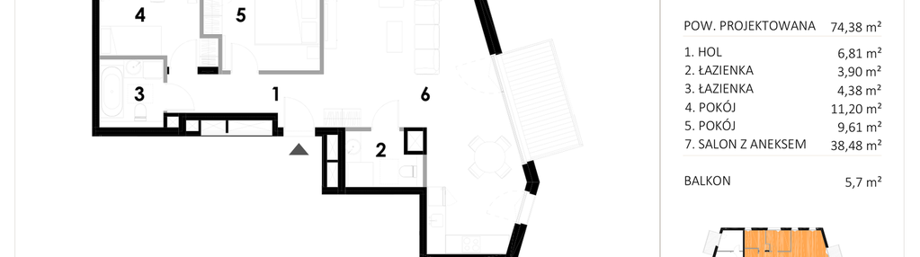 Mieszkanie w inwestycji: Smolna 4