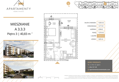 Mieszkanie w inwestycji: Apartamenty Nowe Miasto