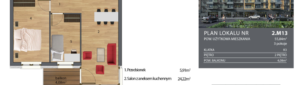 Mieszkanie w inwestycji: Nyska Residence