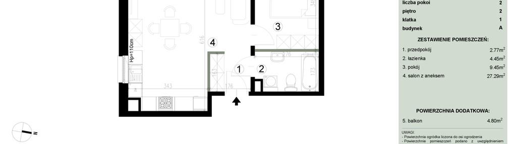 Mieszkanie w inwestycji: Bukovo Park