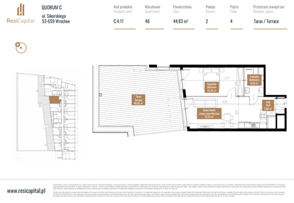 Mieszkanie w inwestycji: Quorum Apartments