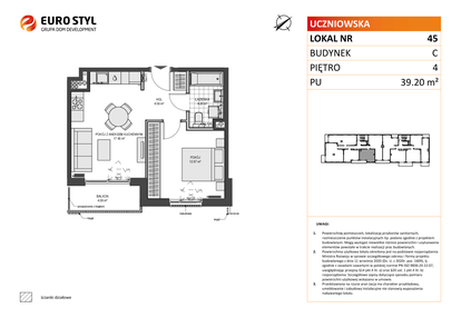 Mieszkanie w inwestycji: Przystań Brzeźno etap 1.2