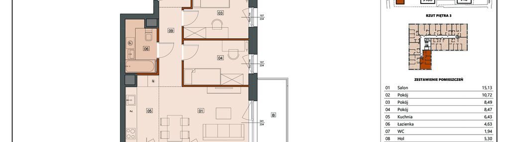 Mieszkanie w inwestycji: Ogrody Andersena
