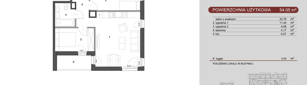 Mieszkanie w inwestycji: CUKROWNIA