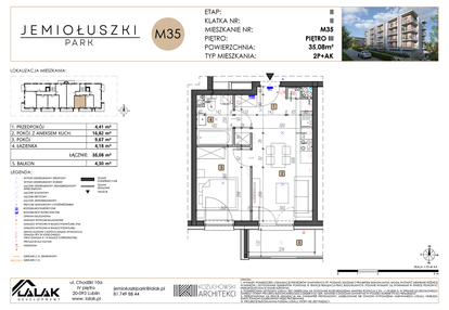 Mieszkanie w inwestycji: Jemiołuszki Park etap 2