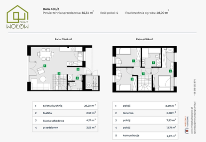 Dom w inwestycji: Nowy Wołów etap II