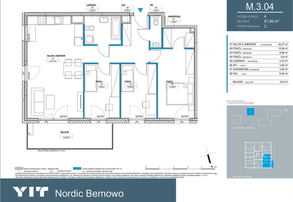 Mieszkanie w inwestycji: Nordic Bemowo - etap III