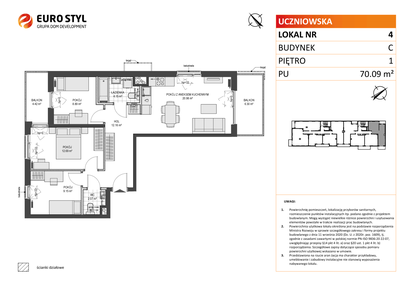 Mieszkanie w inwestycji: Przystań Brzeźno etap 1.2