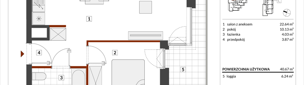 Mieszkanie w inwestycji: Warszawski Świt etap IX