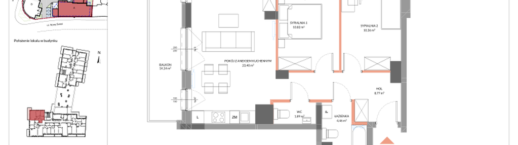 Mieszkanie w inwestycji: Apartamenty Nowy Świat