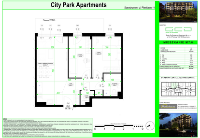 Mieszkanie w inwestycji: City Park Apartments