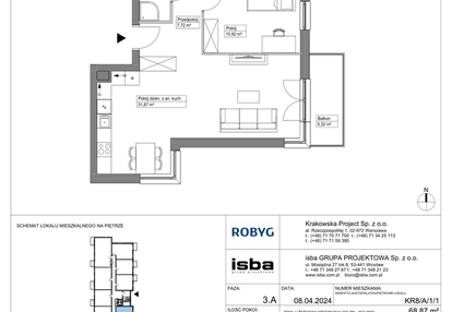 Mieszkanie w inwestycji: Apartamenty Krakowska etap VIII
