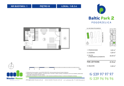 Mieszkanie w inwestycji: Baltic Park 2 Pogorzelica bud. 1 i 2