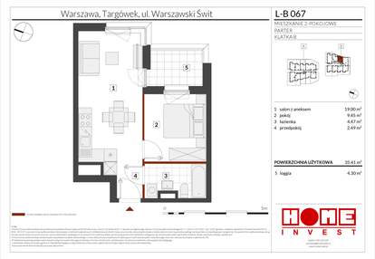 Mieszkanie w inwestycji: Warszawski Świt etap XII