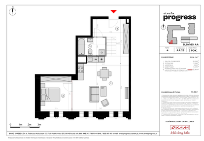 Mieszkanie w inwestycji: Strefa PROGRESS