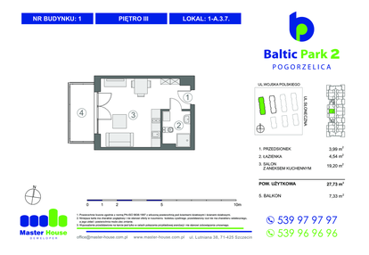 Mieszkanie w inwestycji: Baltic Park 2 Pogorzelica bud. 1 i 2