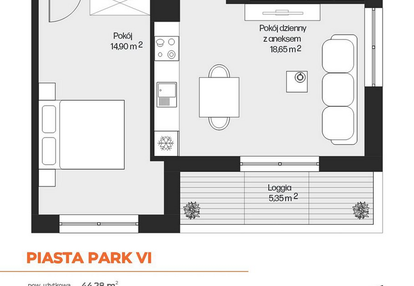 Mieszkanie w inwestycji: Piasta Park VI