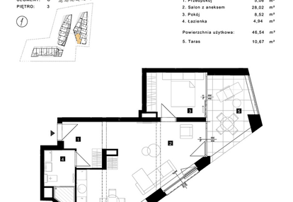 Mieszkanie w inwestycji: Cisha Apartamenty Dziwnów