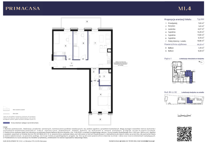 Mieszkanie w inwestycji: Primacasa