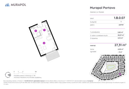 Mieszkanie w inwestycji: Murapol Portovo etap II