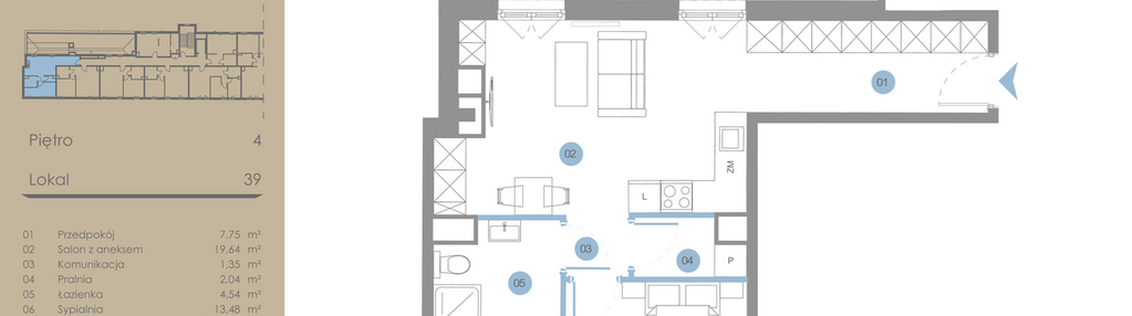 Mieszkanie w inwestycji: Oficyna - mieszkania