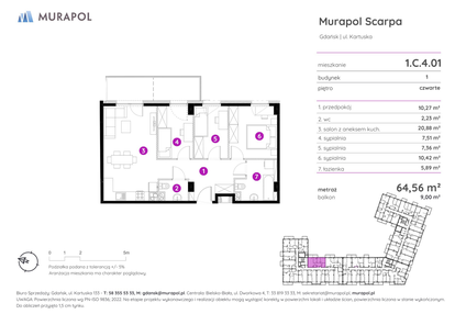Mieszkanie w inwestycji: Murapol Scarpa