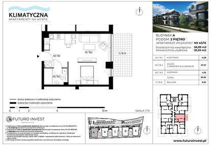 Mieszkanie w inwestycji: Apartamenty Klimatyczna