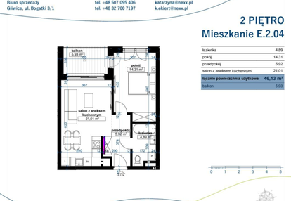 Mieszkanie w inwestycji: Wzgórze Poetów 2