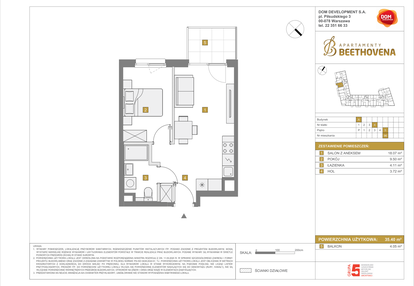 Mieszkanie w inwestycji: Apartamenty Beethovena