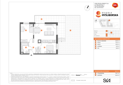 Mieszkanie w inwestycji: Osiedle Myśliborska