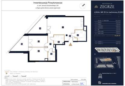 Mieszkanie w inwestycji: Rezydencja Zegrze etap II