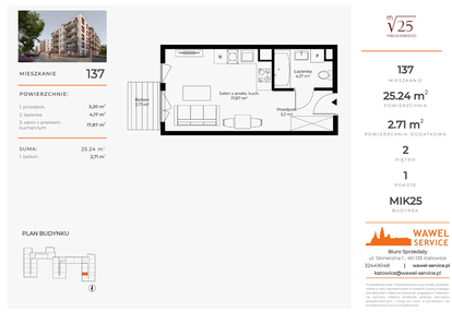 Mieszkanie w inwestycji: Mikusińskiego 25