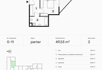 Mieszkanie w inwestycji: Pączka 1