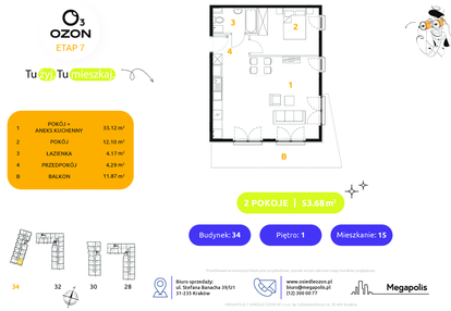Mieszkanie w inwestycji: Osiedle Ozon etap VII